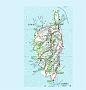000 Corsica kaart-